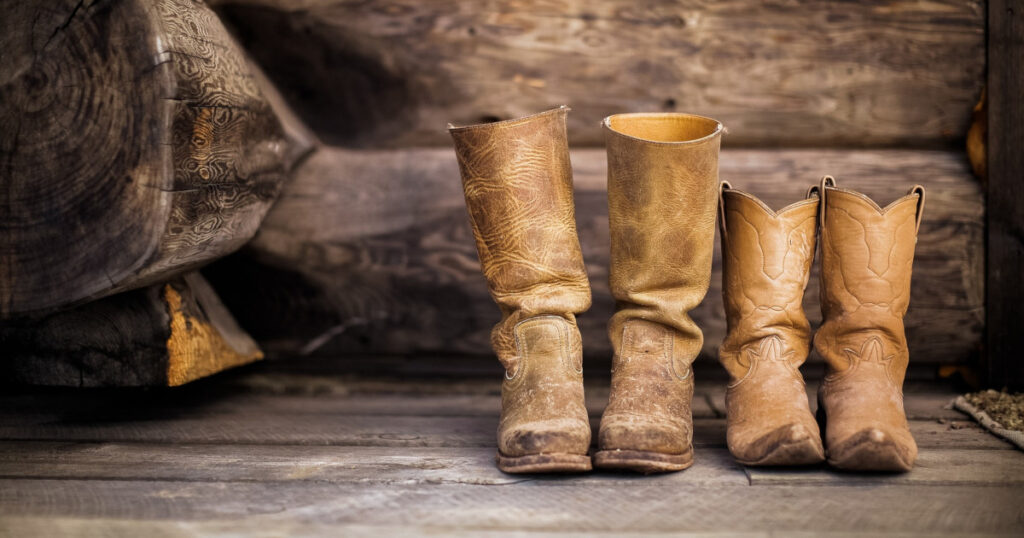 leather boots